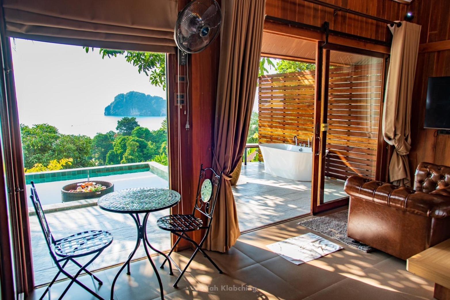 เขาทองพูลวิลล่ากระบี่ Khaotong Pool Villa Krabi Ban Nai Sa Ngoại thất bức ảnh