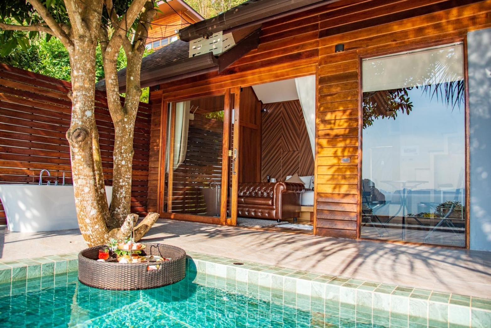 เขาทองพูลวิลล่ากระบี่ Khaotong Pool Villa Krabi Ban Nai Sa Ngoại thất bức ảnh