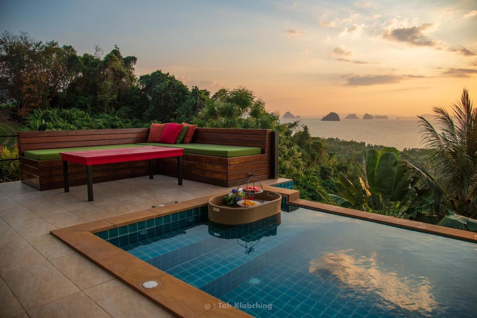 เขาทองพูลวิลล่ากระบี่ Khaotong Pool Villa Krabi Ban Nai Sa Ngoại thất bức ảnh
