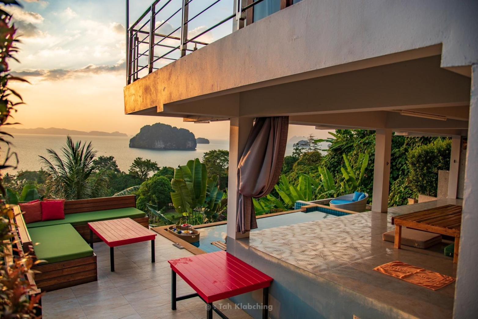เขาทองพูลวิลล่ากระบี่ Khaotong Pool Villa Krabi Ban Nai Sa Ngoại thất bức ảnh