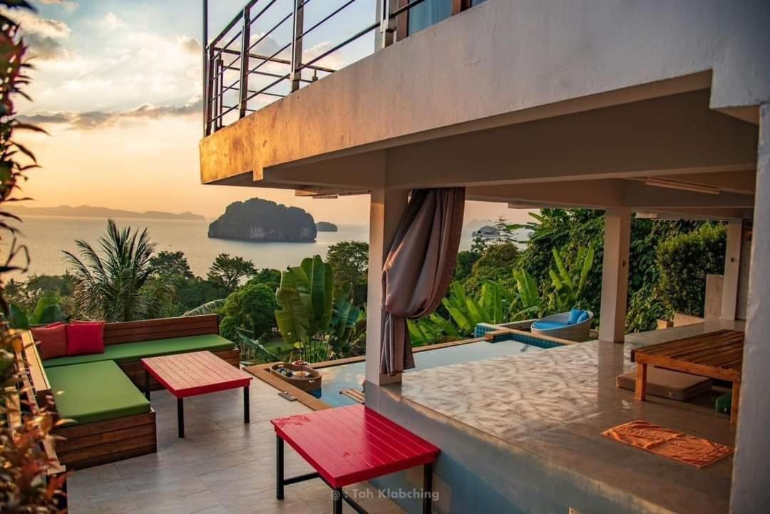 เขาทองพูลวิลล่ากระบี่ Khaotong Pool Villa Krabi Ban Nai Sa Ngoại thất bức ảnh