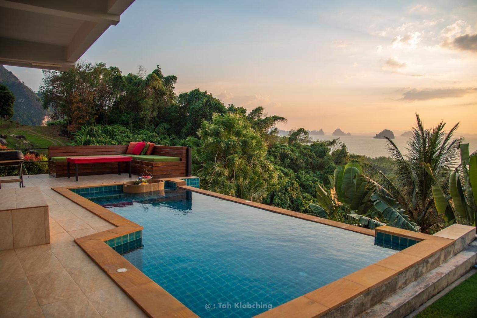 เขาทองพูลวิลล่ากระบี่ Khaotong Pool Villa Krabi Ban Nai Sa Ngoại thất bức ảnh